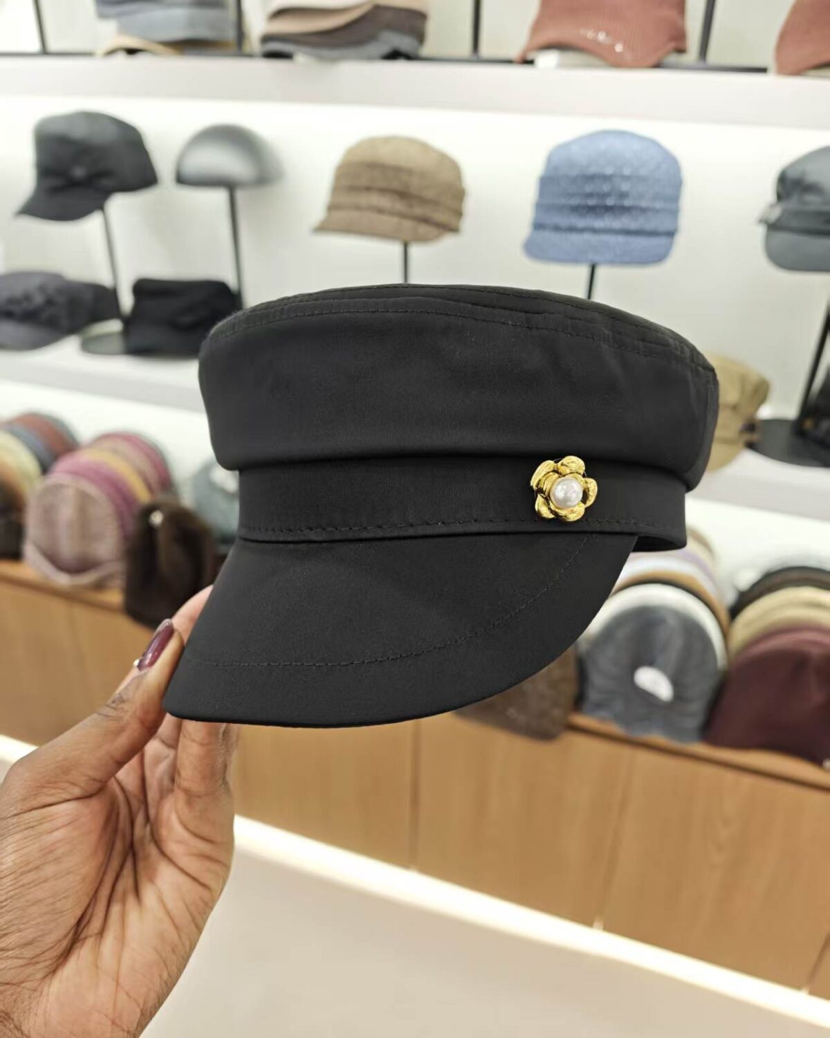 Signature Black Sailor Hat