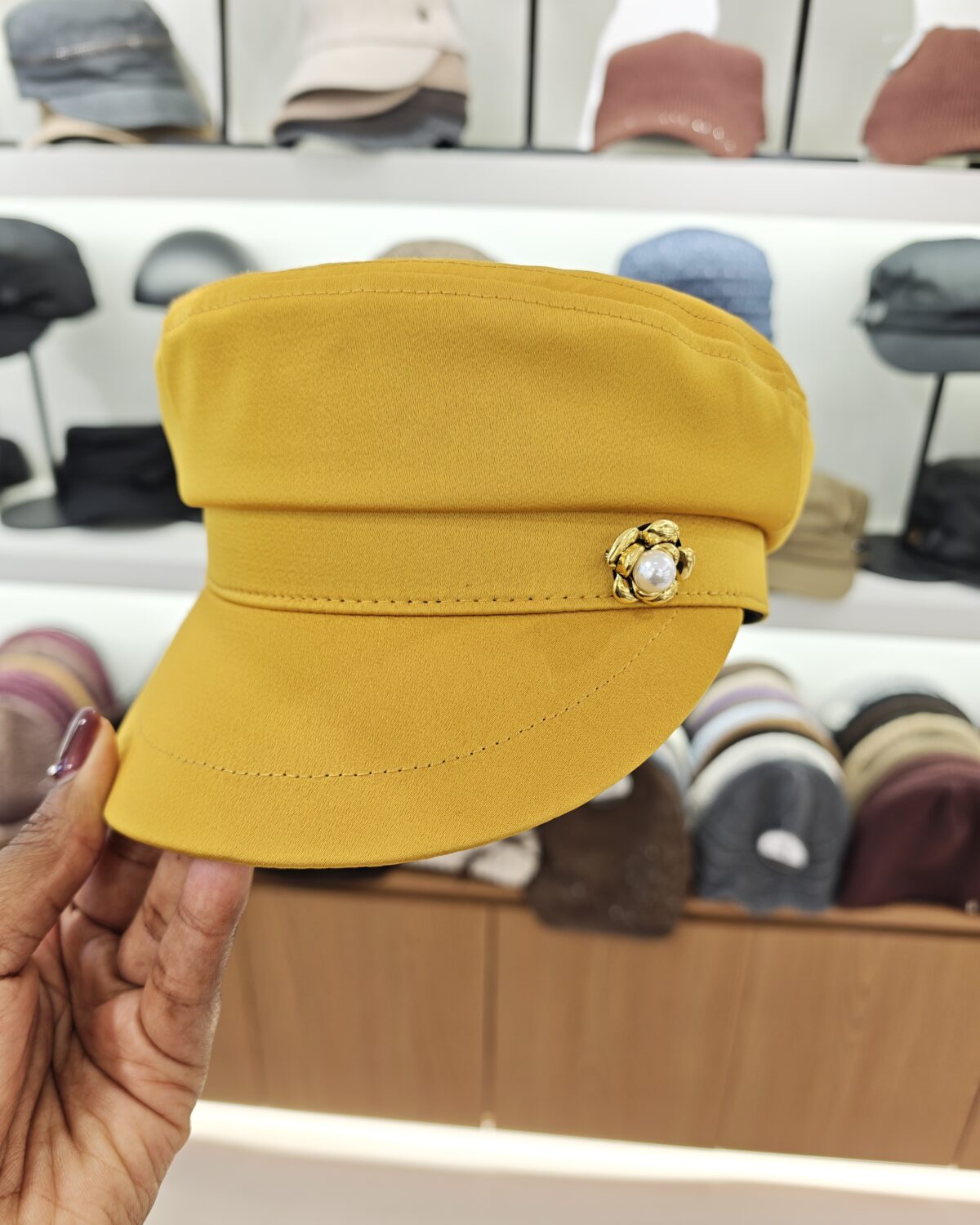 Signature Mustard-Yellow Sailor Hat